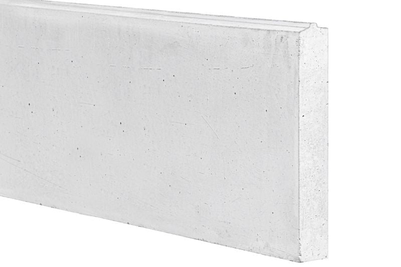 Onderplaat standaard beton wit/grijs 3,5x20x182,5 cm