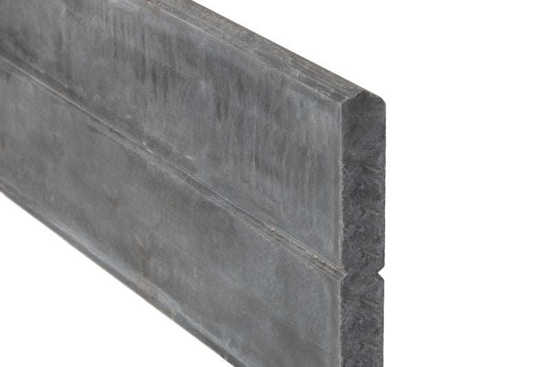 Onderplaat blokhutprofiel beton antraciet 184 cm