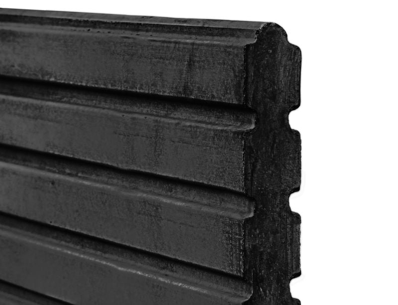 Onderplaat Deens rabat beton antraciet gecoat 184 cm 
