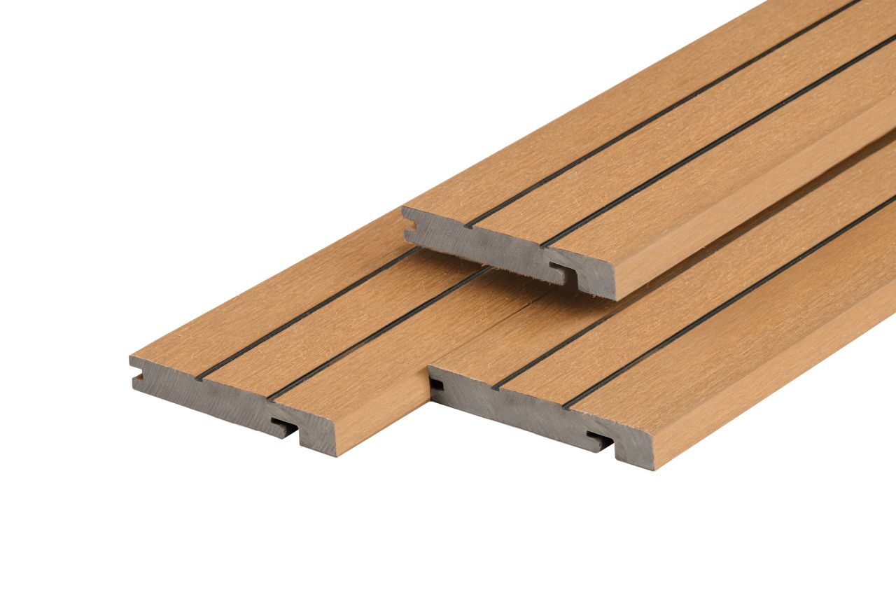 PuraDock composiet eindplank 2,2x14,6 cm