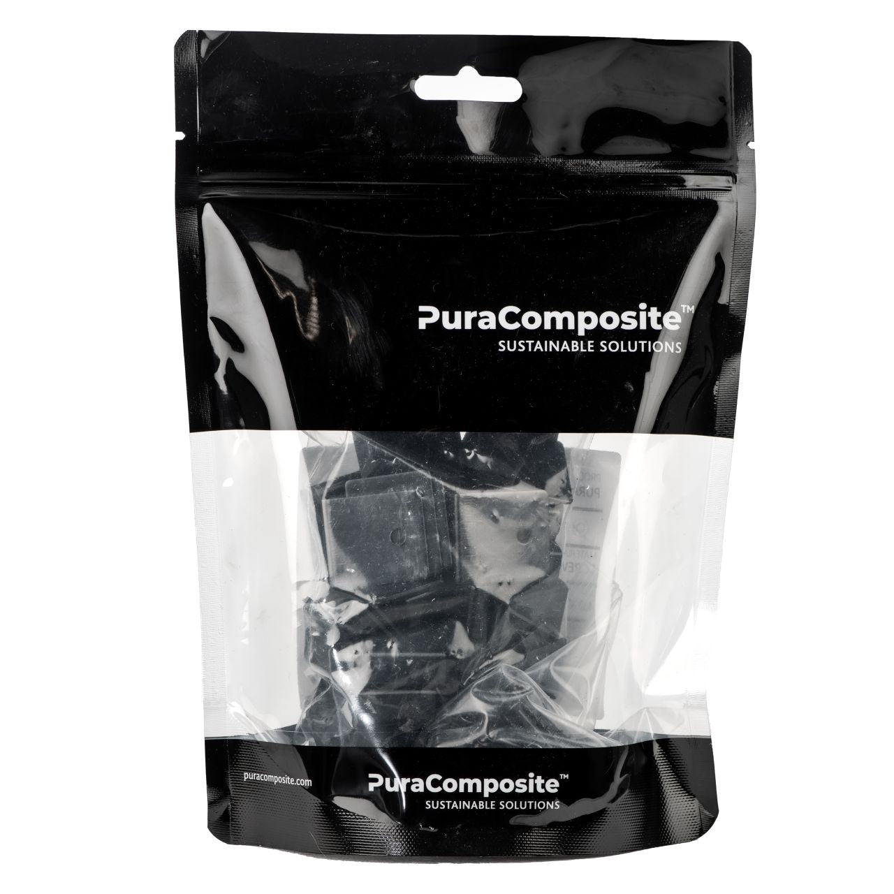 PuraFix vlonderplank start-/eindclip RVS zwart (50st.)