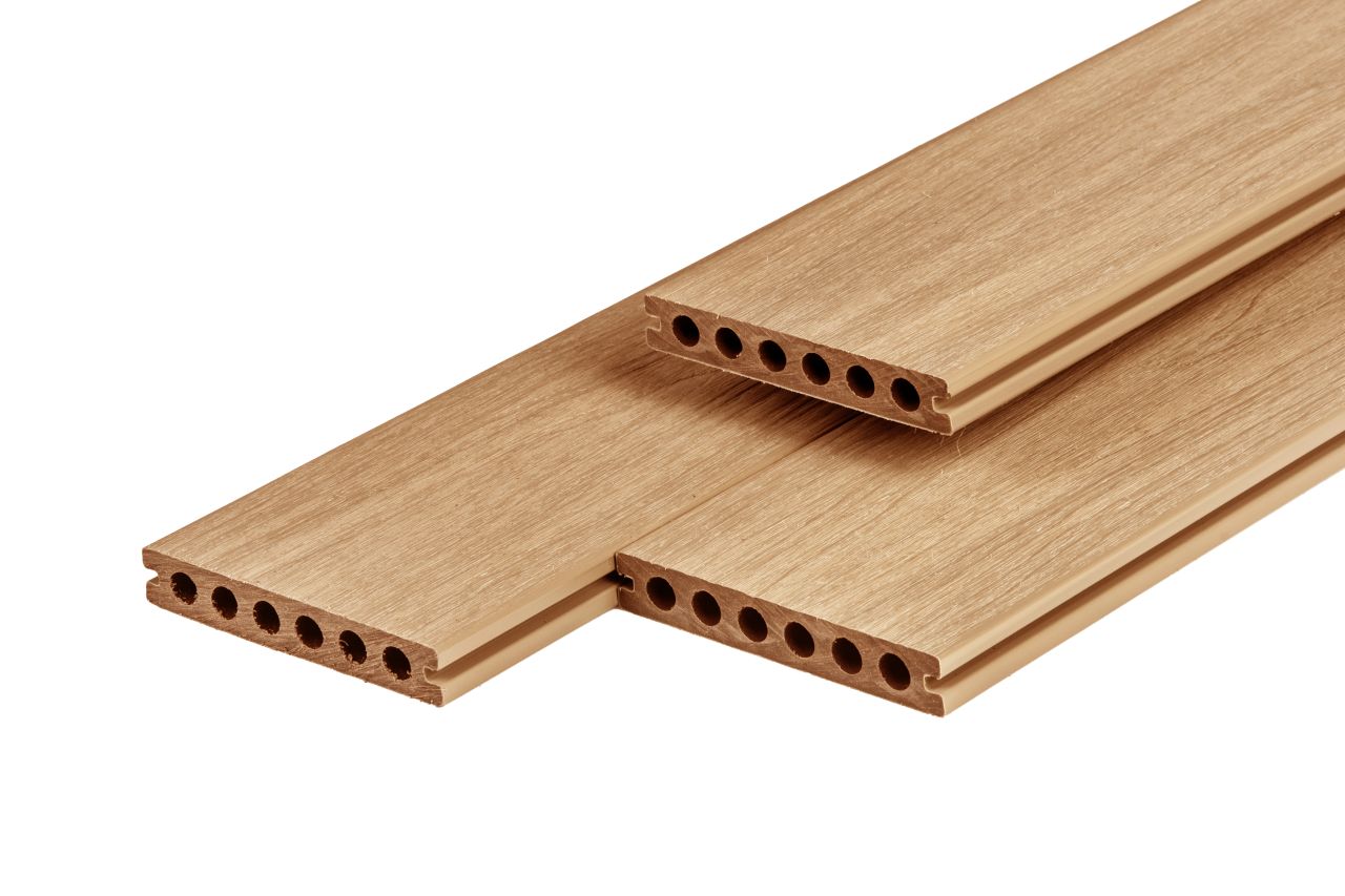 PuraShield composiet vlonderplank 2,3x13,8 cm Cedar semi-massief