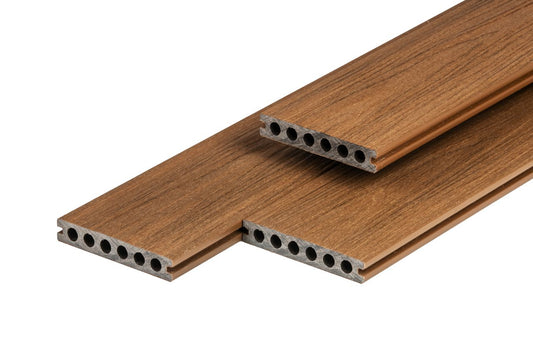 PuraShield composiet vlonderplank 2,3x13,8 cm Teak semi-massief