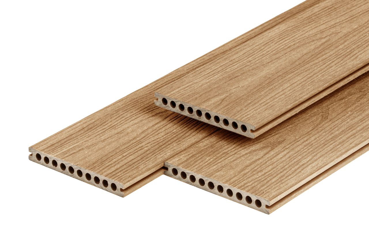 PuraShield composiet vlonderplank 2,3x21 cm Cedar semi-massief