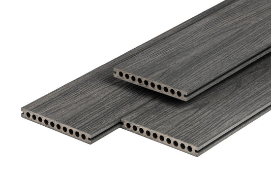 PuraShield composiet vlonderplank 2,3x21 cm Dark grey semi-massief