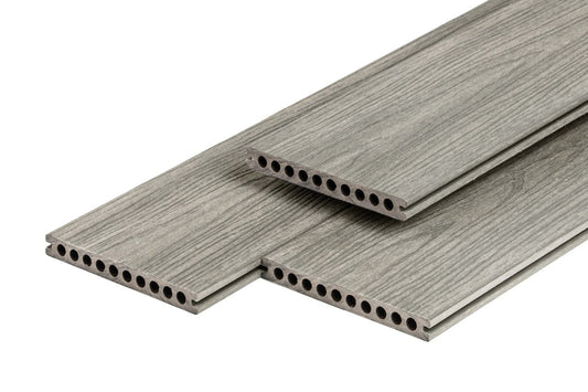 PuraShield composiet vlonderplank 2,3x21 cm Light grey semi-massief