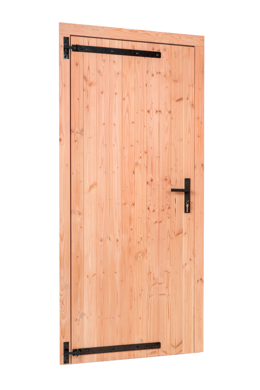 Red Class Wood enkele dichte deur linksdraaiend 1000x2050 mm buitenmaat