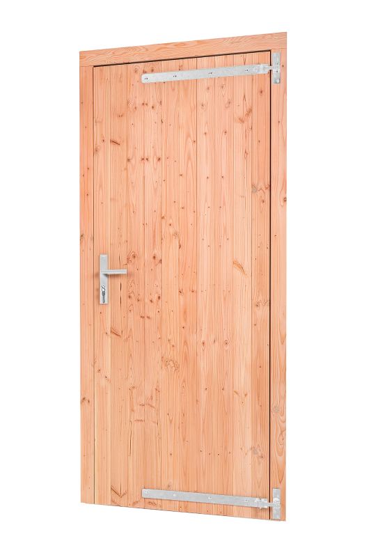 Red Class Wood enkele dichte deur rechtsdraaiend 1000x2050 mm buitenmaat