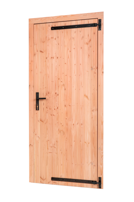 Red Class Wood enkele dichte deur rechtsdraaiend 1000x2050 mm buitenmaat