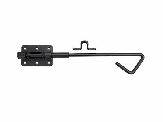 Staartgrendel zwart 40 cm