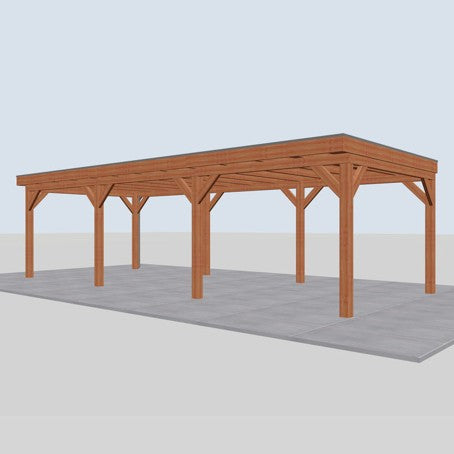 Douglas overkapping DHZ traditioneel 895x395 cm