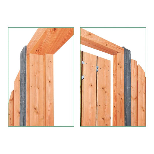 Red Class tuindeur kozijn met aanslagligger geschaafd 90-150x210 cm