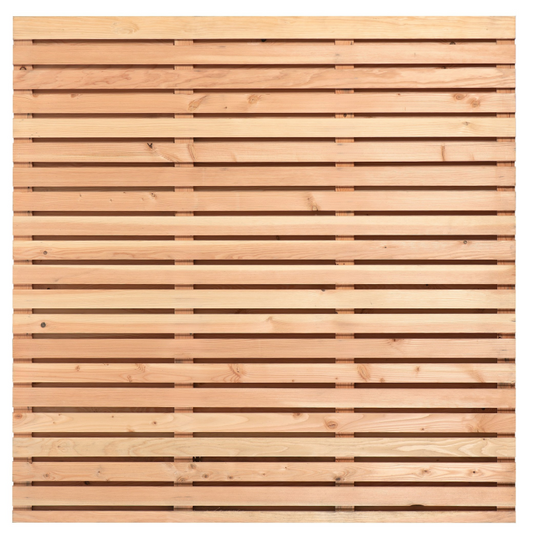 Douglas tuinscherm Villach geschaafd 40 planks 180x180 cm