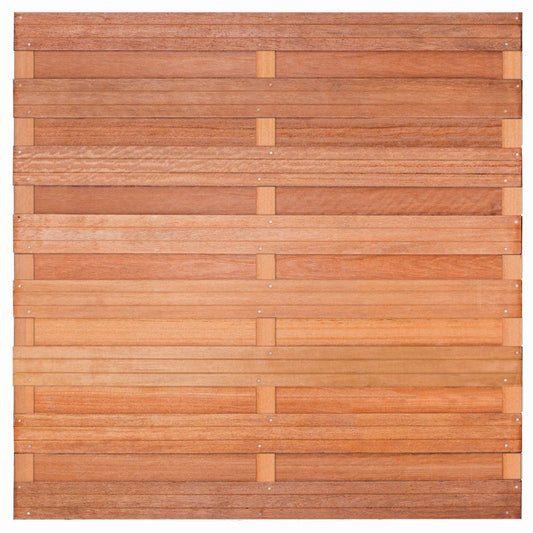 Keruing tuinscherm Bronkhorst geschaafd 18 planks 180x180 cm