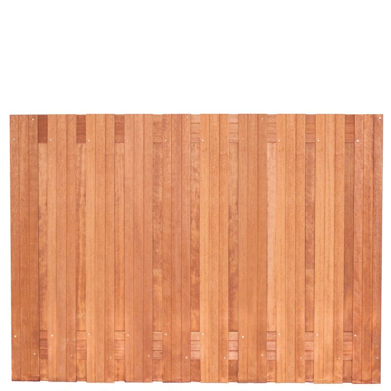 Keruing tuinscherm Dronten geschaafd 21 planks