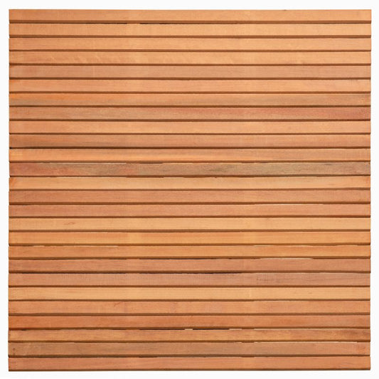 Bangkirai tuinscherm Wichmond geschaafd rhombusprofiel 180x180 cm