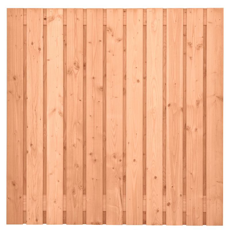 Douglas tuinscherm Harz geschaafd 23 planks 180x180 cm