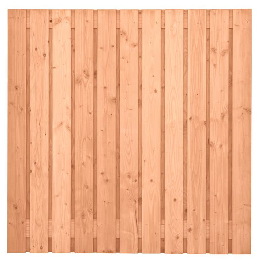 Douglas tuinscherm Harz geschaafd 23 planks 180x180 cm