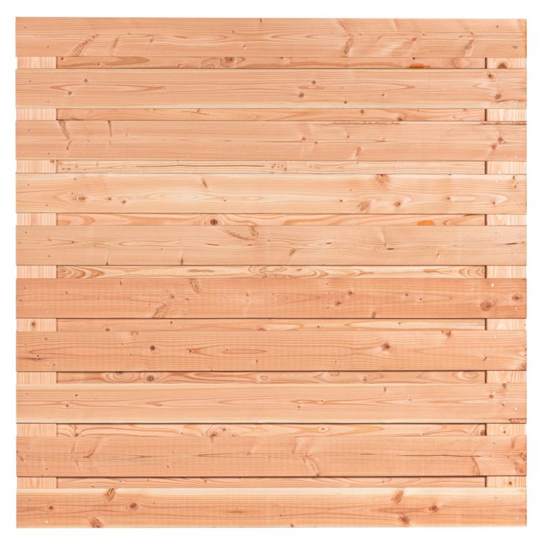 Douglas tuinscherm Jasmund geschaafd 21 planks 180x180 cm