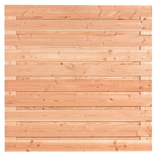 Douglas tuinscherm Jasmund geschaafd 21 planks 180x180 cm