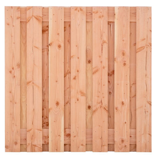 Douglas tuinscherm Meckelenburg fijnbezaagd 15 planks 180x180 cm