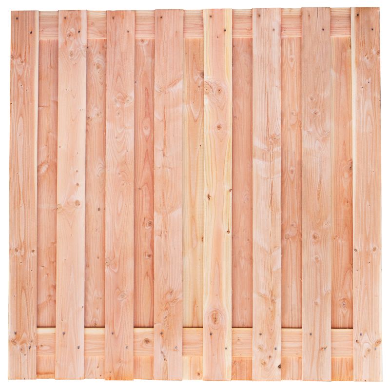Douglas tuinscherm Winterberg fijnbezaagd 17 planks 180x180 cm