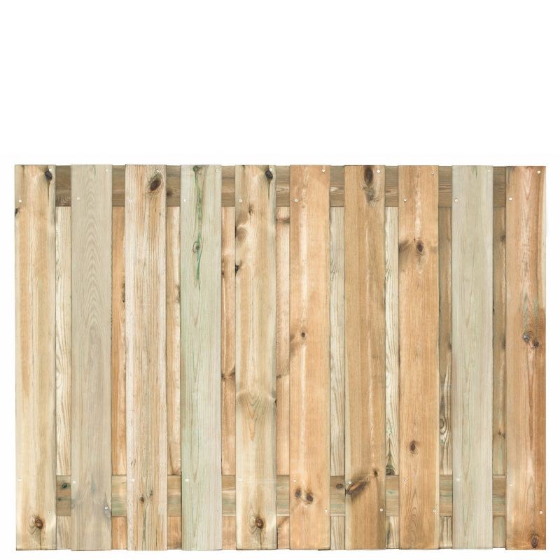 Grenen tuinscherm Enschede geschaafd 21 planks