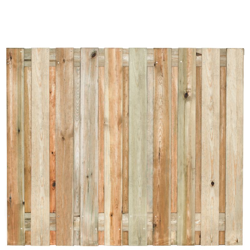 Grenen tuinscherm Enschede geschaafd 21 planks