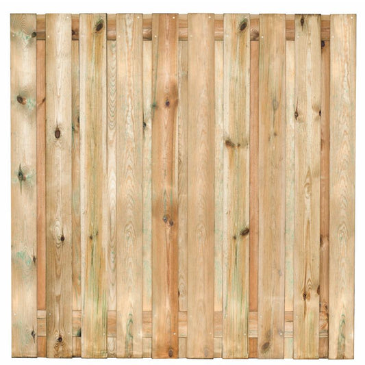 Grenen tuinscherm Enschede geschaafd 21 planks