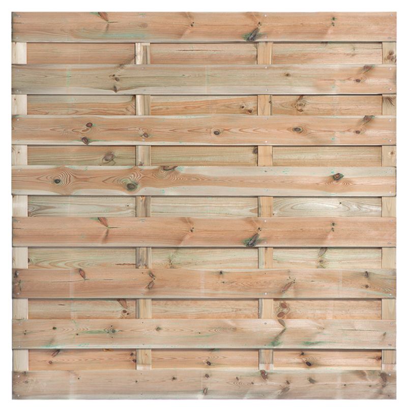 Grenen tuinscherm Erica geschaafd 19 planks 180x180 cm