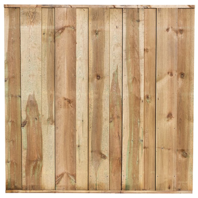 Grenen tuinscherm Losser fijnbezaagd 11 planks 180x180 cm