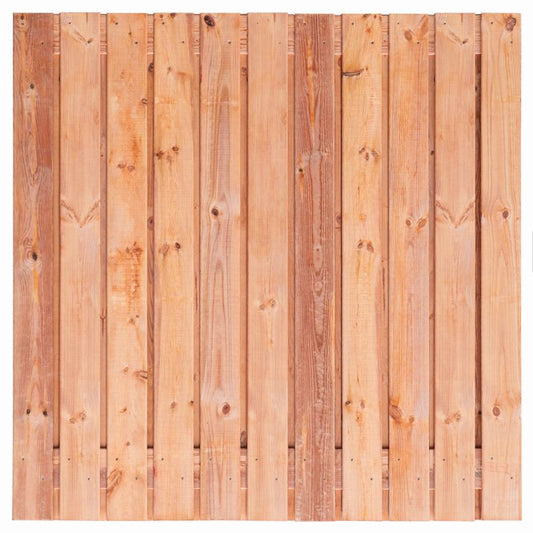Red Class tuinscherm Agadir geschaafd 23 planks 180x180 cm
