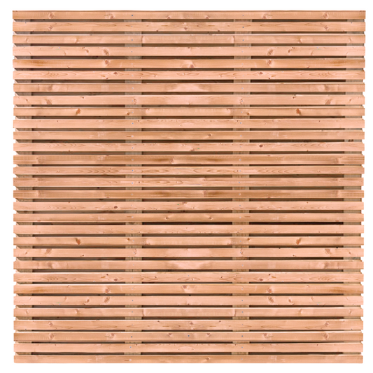 Red Class tuinscherm Fez geschaafd 63 planks 180x180 cm