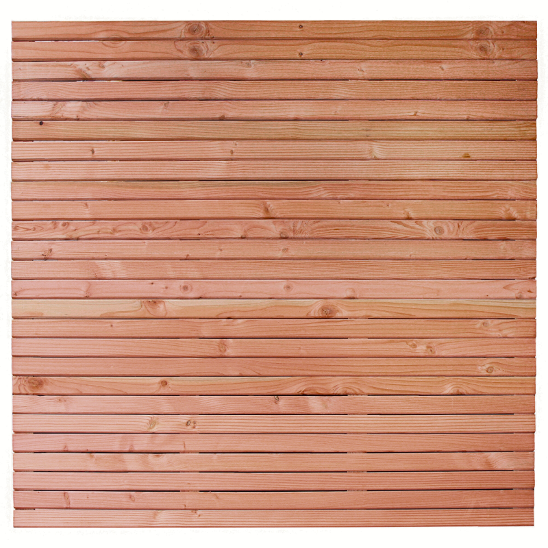 Red Class tuinscherm Nador geschaafd rhombusprofiel 180x180 cm