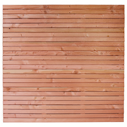 Red Class tuinscherm Nador geschaafd rhombusprofiel 180x180 cm