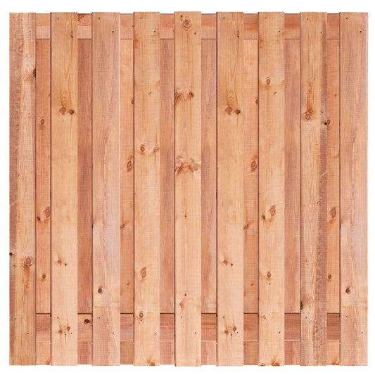 Red Class tuinscherm Tanger geschaafd 19 planks 180x180 cm